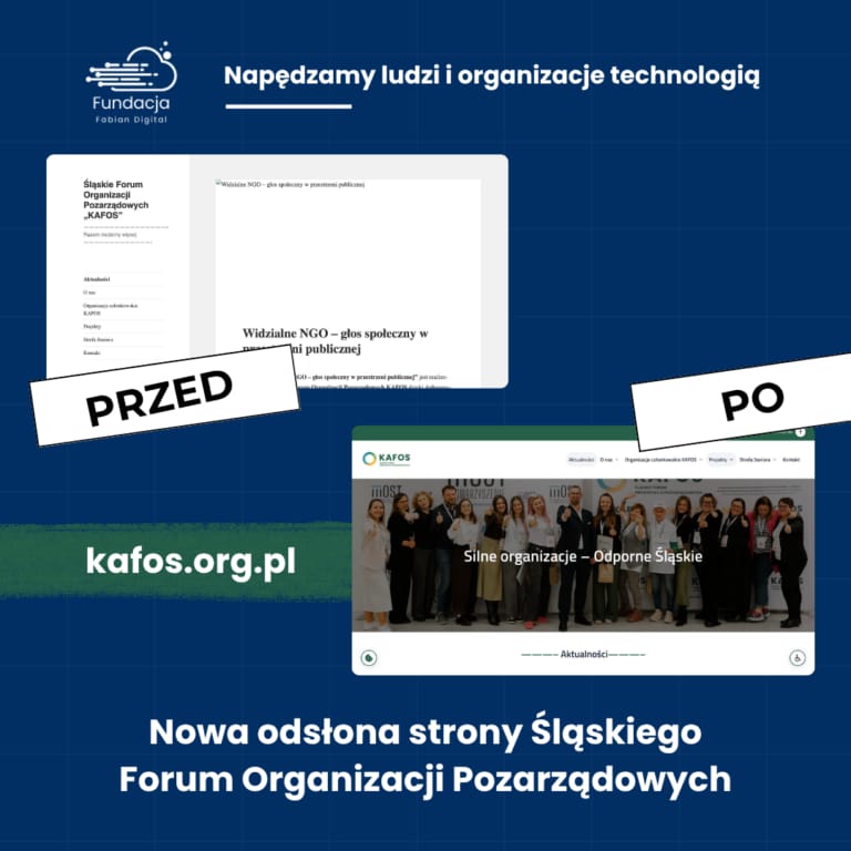 Nowa odsłona strony Śląskiego Forum Organizacji Pozarządowych